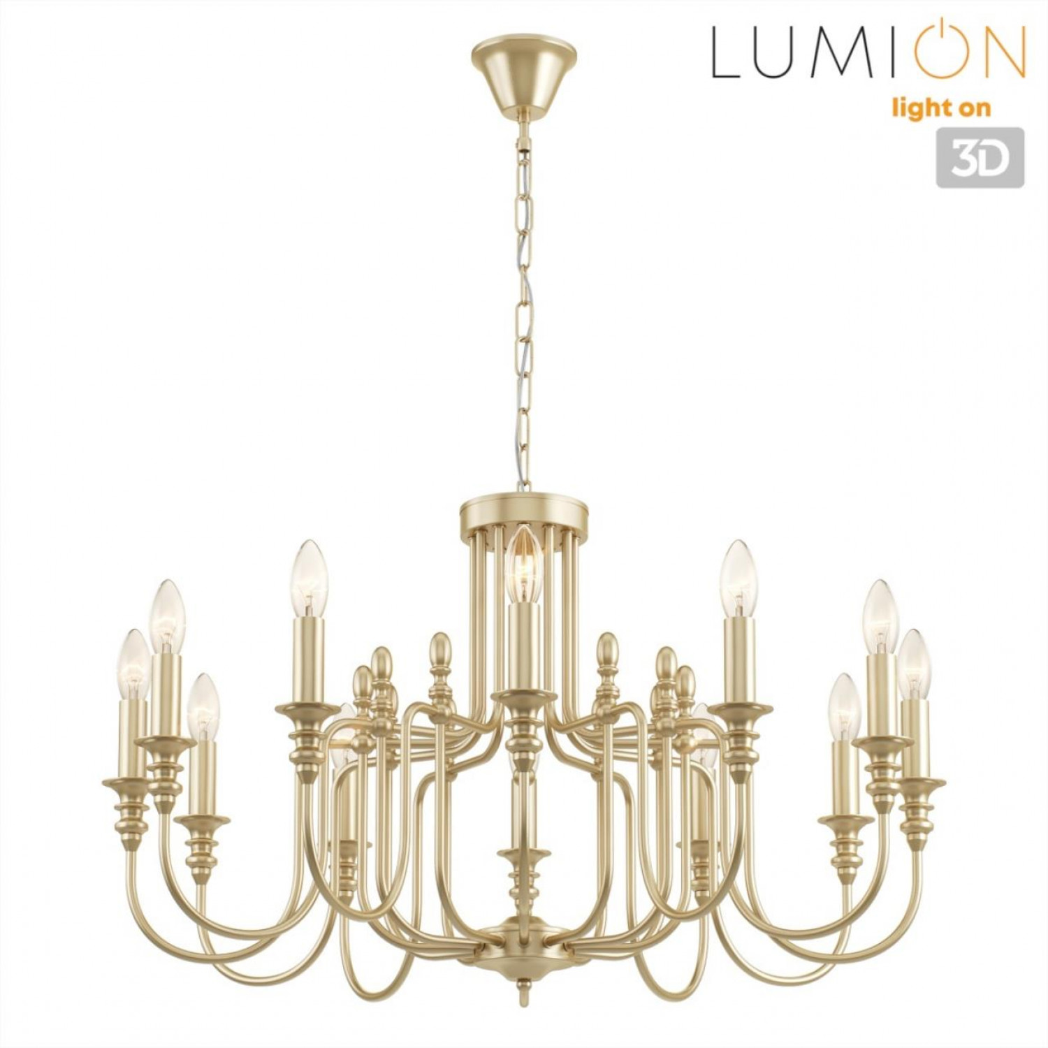 Люстра Lumion 8318/12 SUANA