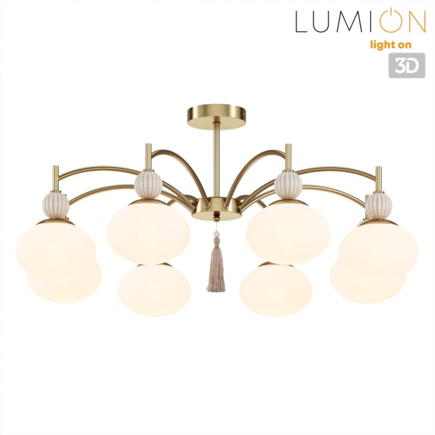 Люстра потолочная Lumion 8272/8C GLORIYA