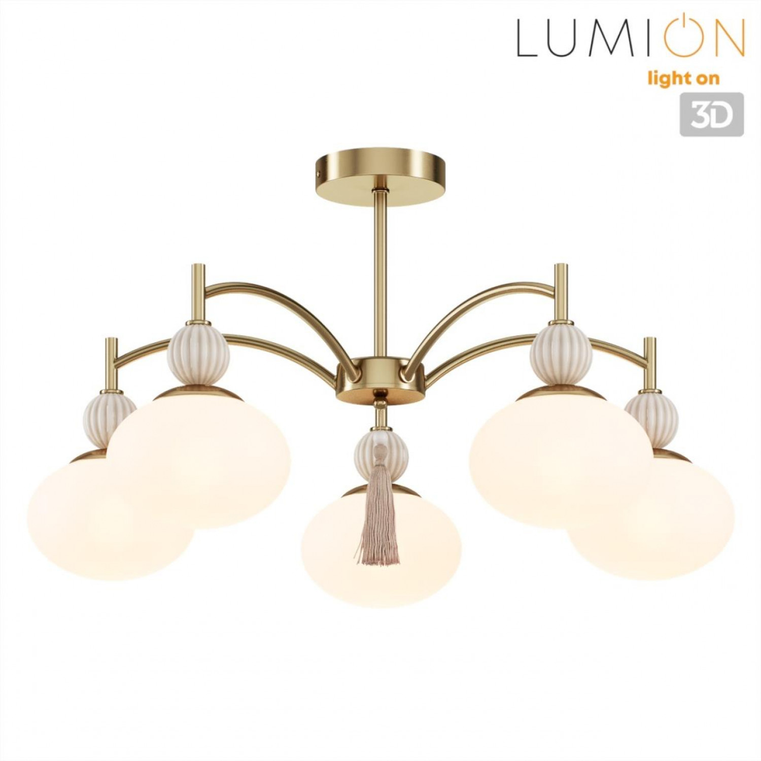 Люстра потолочная Lumion 8272/5C GLORIYA