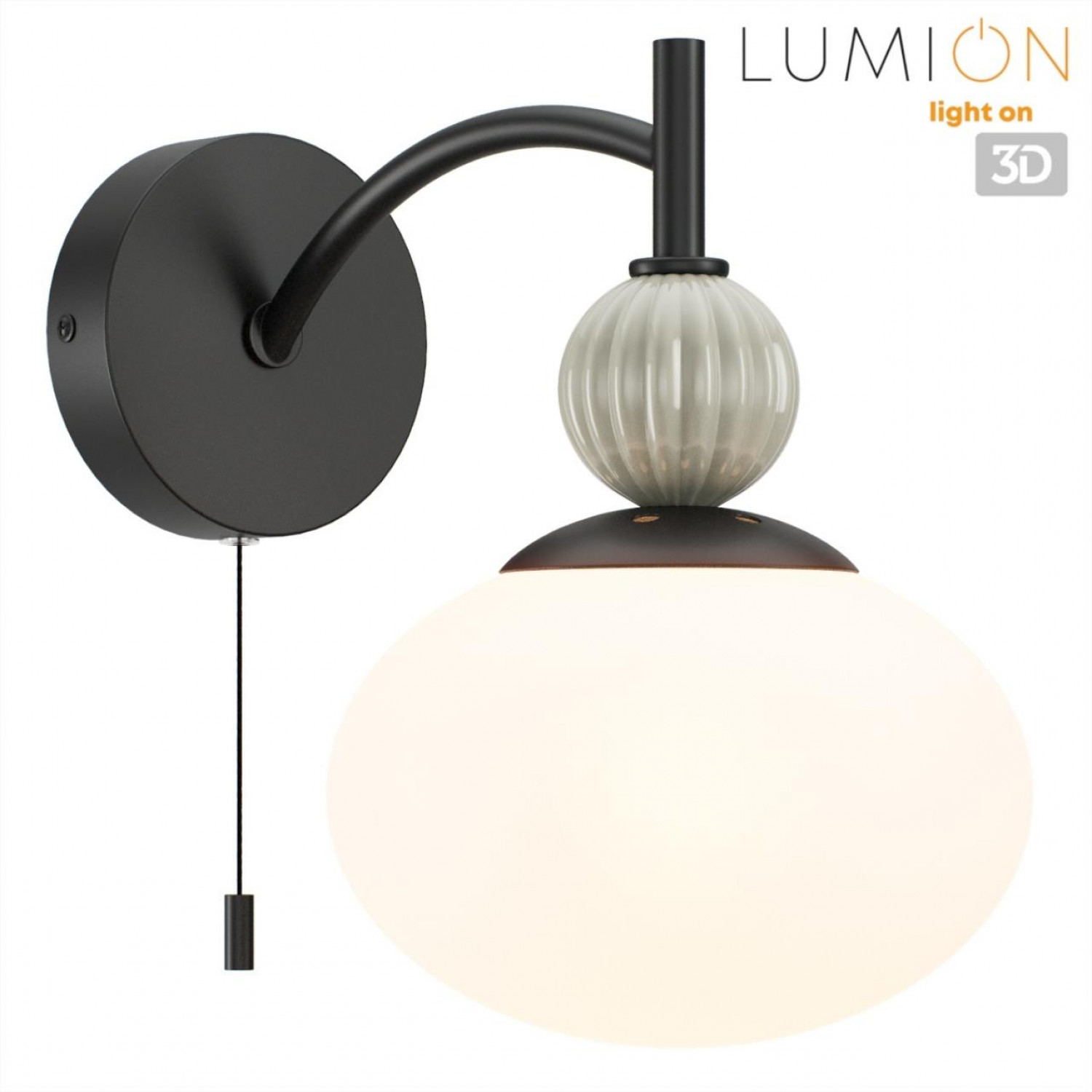 Бра с выключателем Lumion 8273/1W GLORIYA