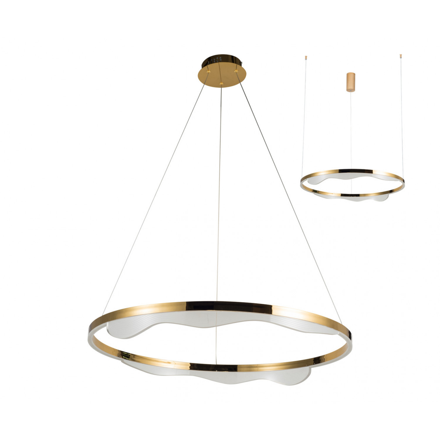 Подвесной светильник 08263-80,36 латунь