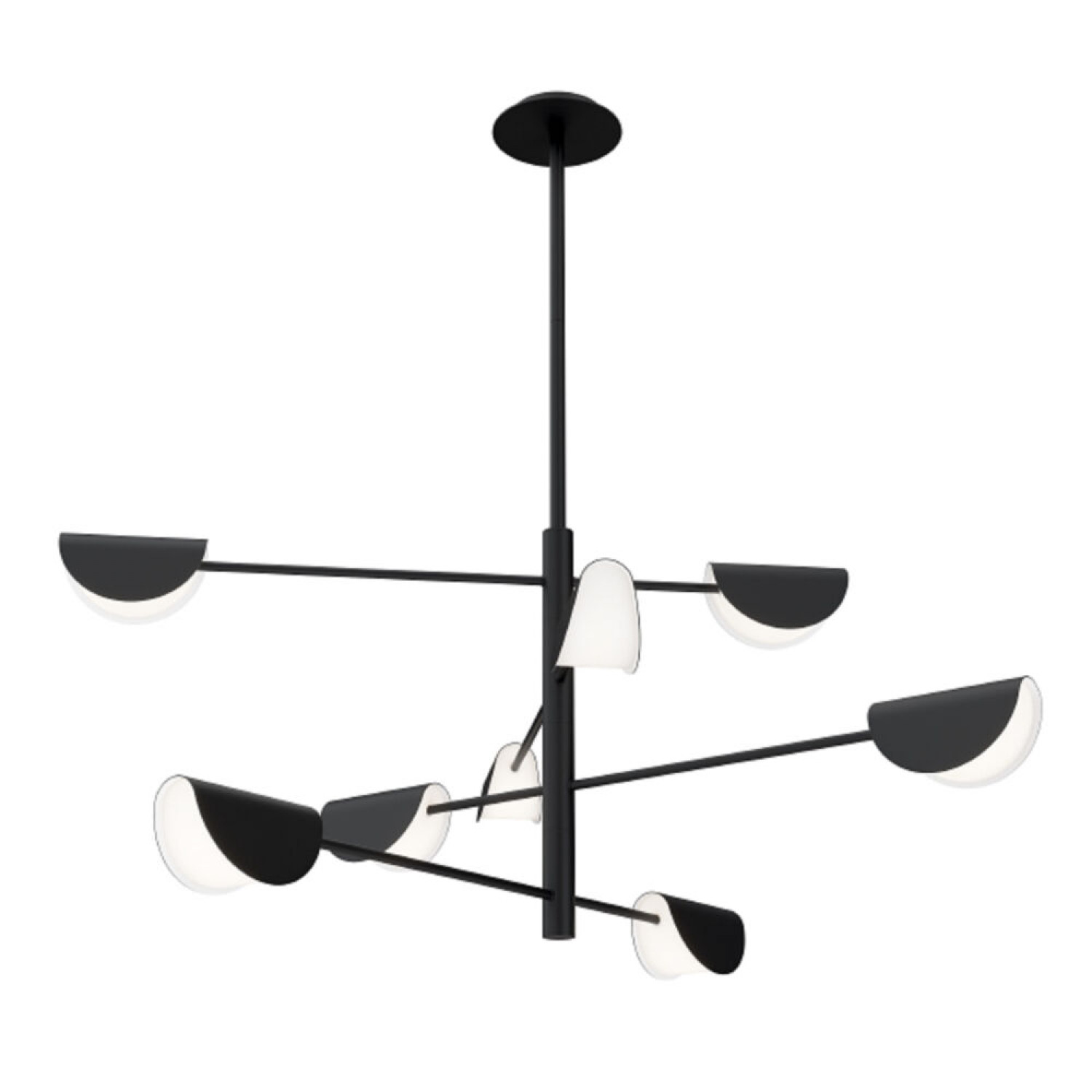 Люстра MOD126PL-08B черный Люстра MOD126PL-08B черный