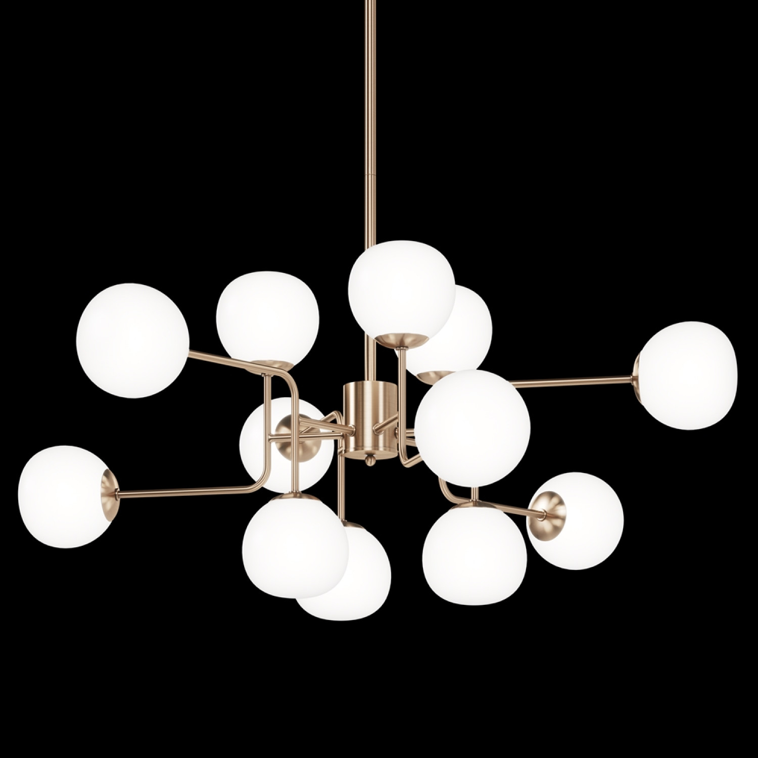 Люстра MOD221-PL-12-G латунь Люстра MOD221-PL-12-G латунь