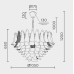 Подвесная люстра MODELUX ML.6777.28P GD