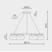 Подвесной светильник MODELUX MS.2316.650