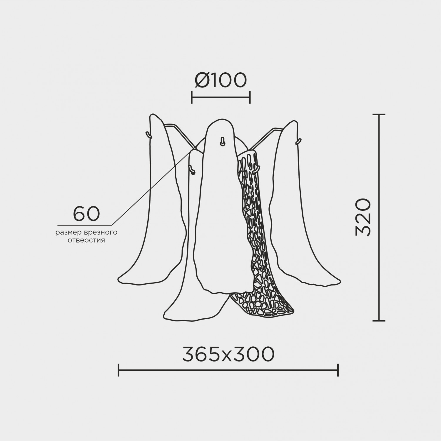 Настенный светильник MODELUX ML.6777.02P GD