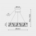 Подвесная люстра MODELUX ML.6988.600P GD
