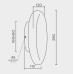 Настенный светильник MODELUX MS.6512.280 BK