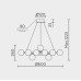 Подвесной светильник MODELUX MS.6033.15 SL