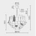 Подвесная люстра MODELUX ML.6777.16PR GD