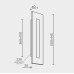Настенный светильник MODELUX MS.213.500 BS