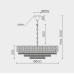 Подвесная люстра MODELUX ML.7092.800 GD