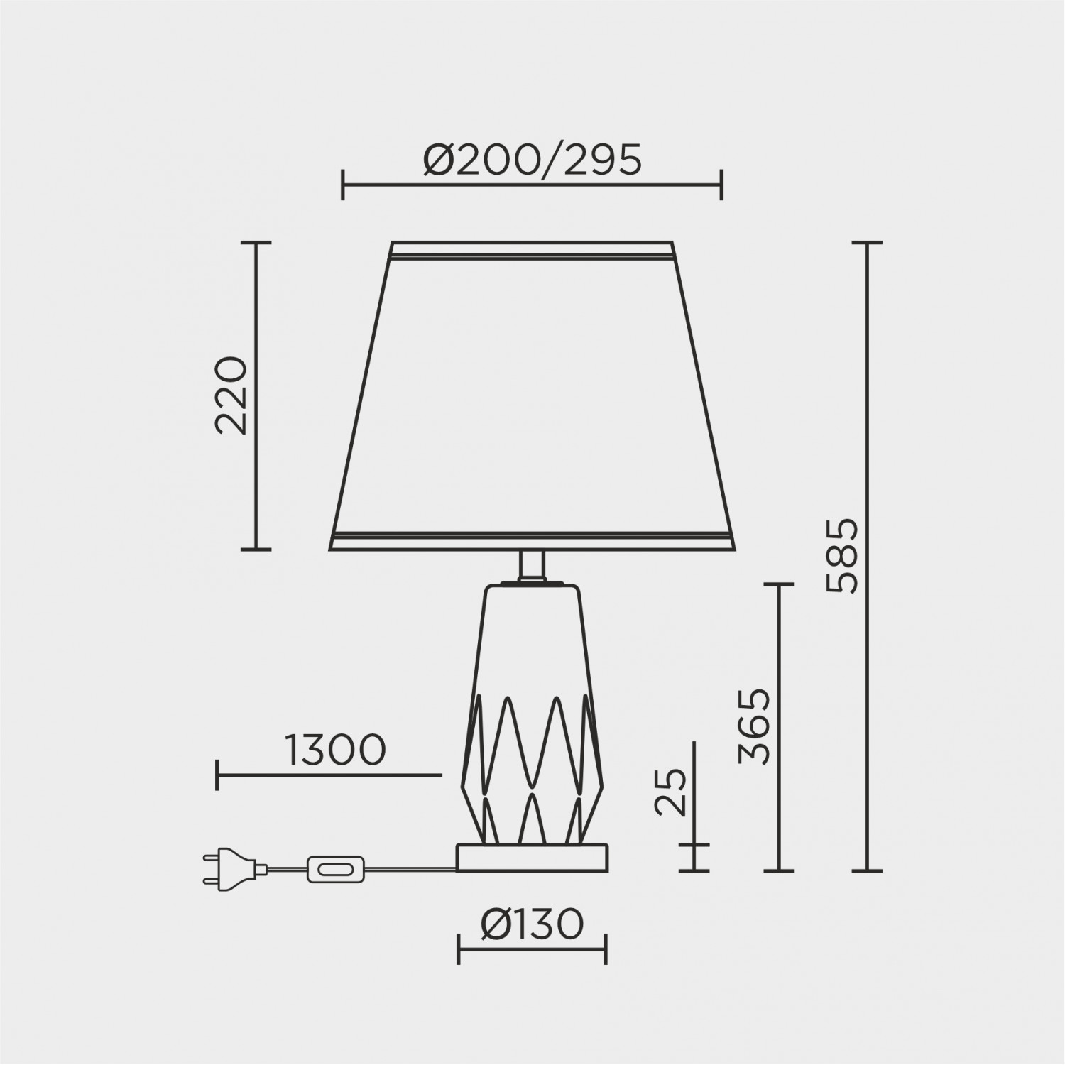 Настольный светильник MODELUX ML.6174.01TL BL