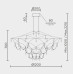 Подвесная люстра MODELUX ML.5602.1200P BS