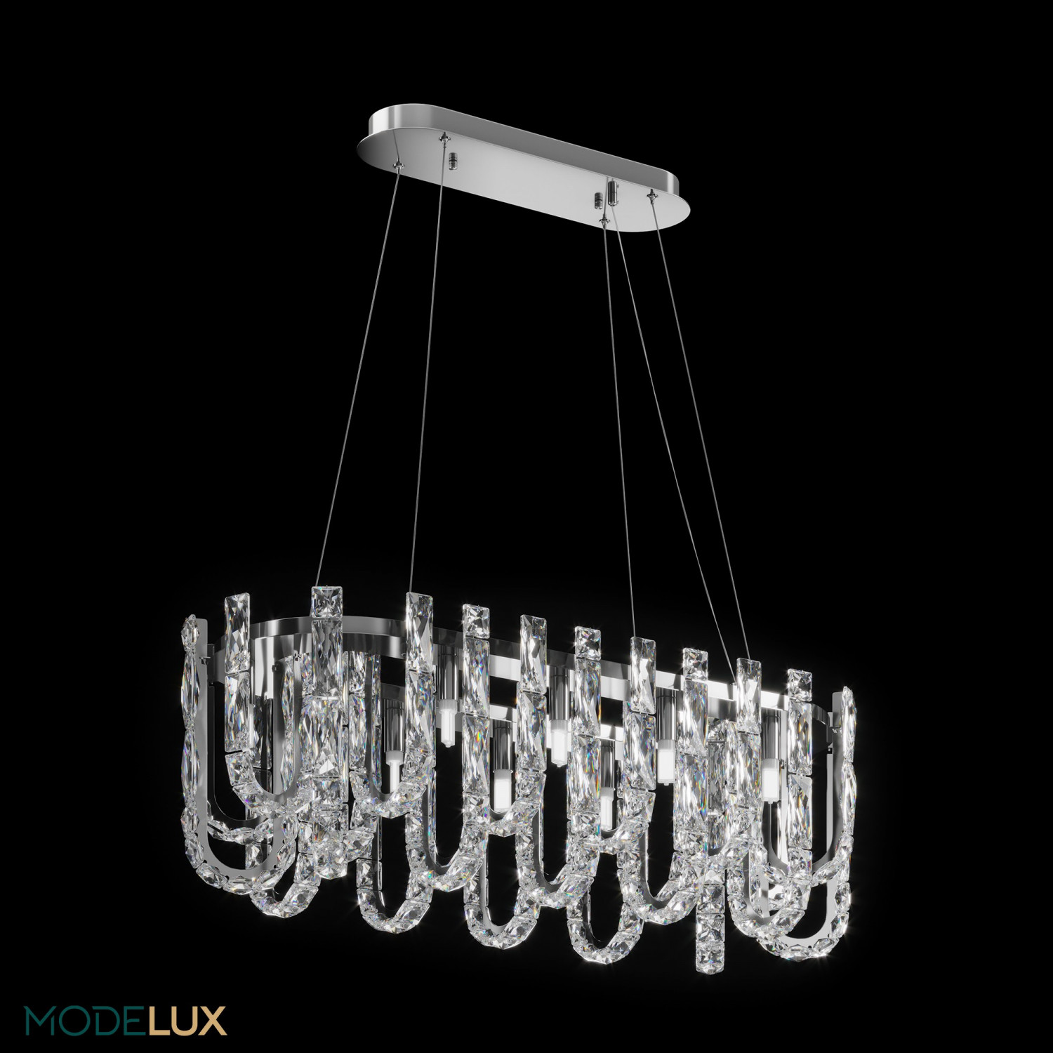 Подвесная люстра MODELUX ML.6621.12 CR