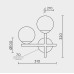 Настенный светильник MODELUX MS.6117.02 BS
