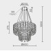 Подвесная люстра MODELUX ML.6621.28 CR