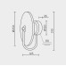 Настенный светильник MODELUX MS.1601.280 BS