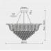 Подвесная люстра MODELUX ML.6550.17P