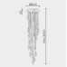 Подвесная люстра MODELUX MS.89140.25 GD