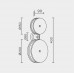 Настенный светильник MODELUX MS.175.02 BS