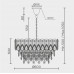 Подвесная люстра MODELUX ML.7220.600 GD