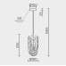 Подвесная люстра MODELUX ML.6621.2 BS-SM