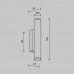 Настенный светильник MODELUX MS.101.300 AB