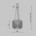 Подвесная люстра MODELUX ML.6621.9 BS