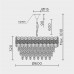 Подвесная люстра MODELUX ML.7085.600 GD