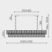 Подвесная люстра MODELUX ML.6986.1000P GD