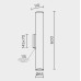 Настенный светильник MODELUX MS.218.600 BS