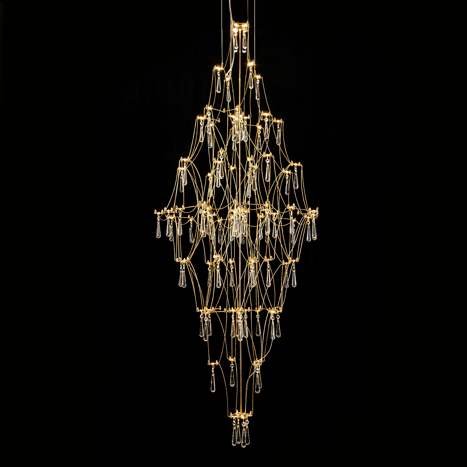 Подвесная люстра MODELUX ML.7826.600P GD