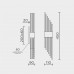 Настенный светильник MODELUX ML.515.02 CR