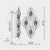 Настенный светильник MODELUX MS.250.04 GD