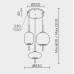 Подвесной светильник MODELUX ML.375.630