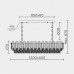 Подвесная люстра MODELUX ML.9006.1200 GD-SM