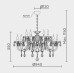 Подвесная люстра MODELUX ML.7148.15P