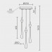 Подвесной светильник MODELUX MS.88920.3 GD