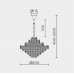 Подвесная люстра MODELUX ML.8861.16P GD
