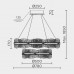 Подвесная люстра MODELUX ML.6068.780.500 CP