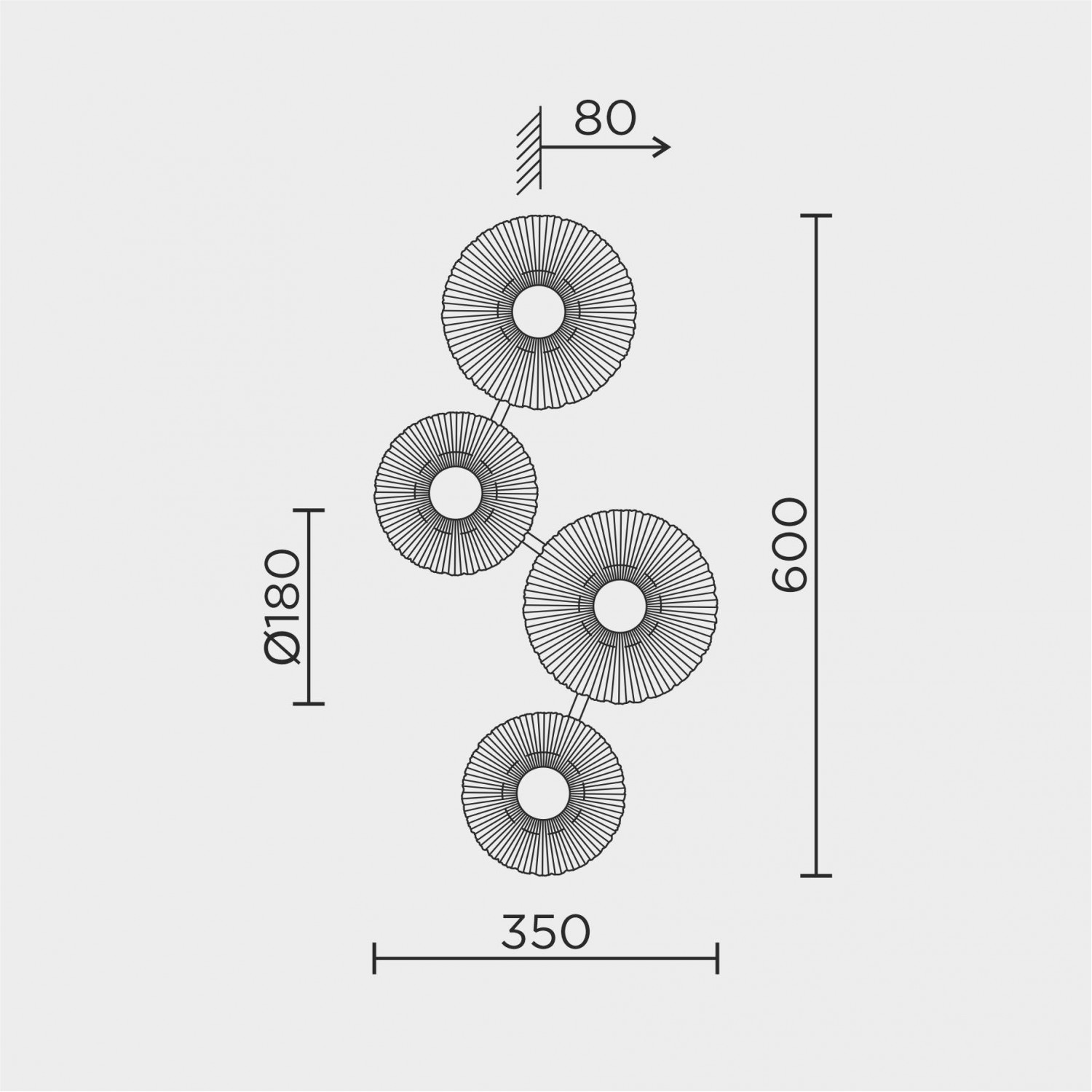 Настенный светильник MODELUX MS.1503.04