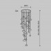 Подвесной светильник MODELUX MS.2326.25 BK