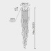 Подвесная люстра MODELUX ML.88986.25 GD