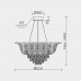 Подвесная люстра MODELUX ML.6550.13P
