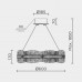 Подвесная люстра MODELUX ML.6068.600 CP