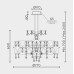 Подвесная люстра MODELUX ML.7815.750P CH