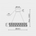 Подвесная люстра MODELUX ML.335.600 GD