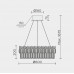 Подвесная люстра MODELUX ML.830.600 GD