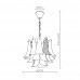 Подвесная люстра MODELUX ML.6777.7P GD